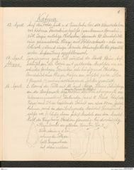 Seite 5, Tagebuch "Palästina" (NHMW-PRAE-BBB-81)